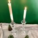 Round base candle holders