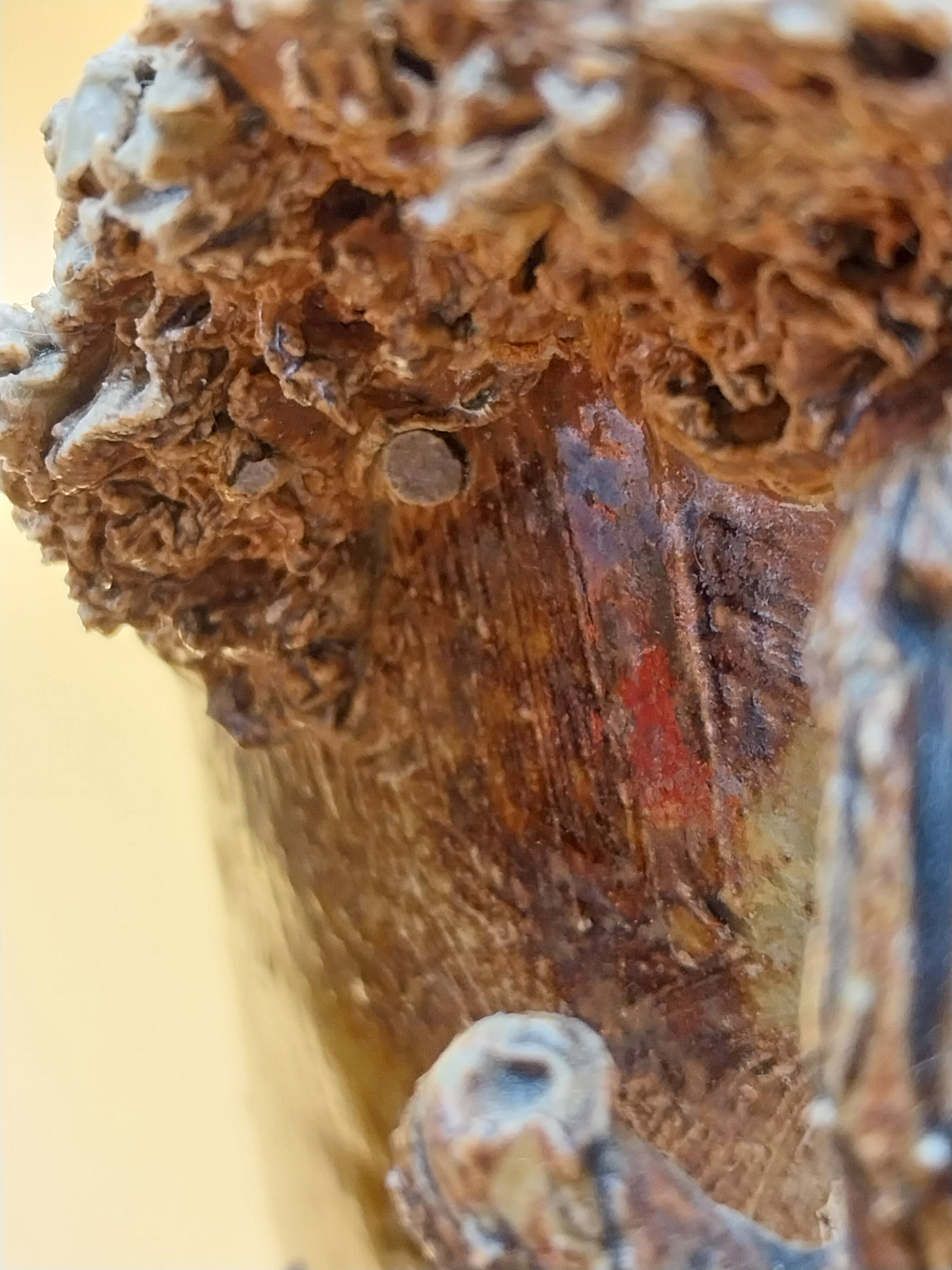 Vase en grès décor japonisant signé