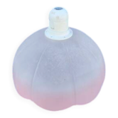 Suspension vintage en verre opalin rose