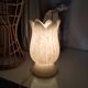 Vintage alabaster tulip lamp