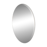 Grand miroir ovale vintage