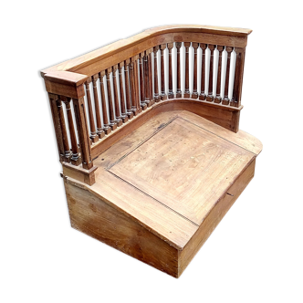 Scriban in oak from the 19th century