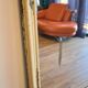 Large shabby chic Louis-Philippe mirror 139 × 106 cm – old-world charm