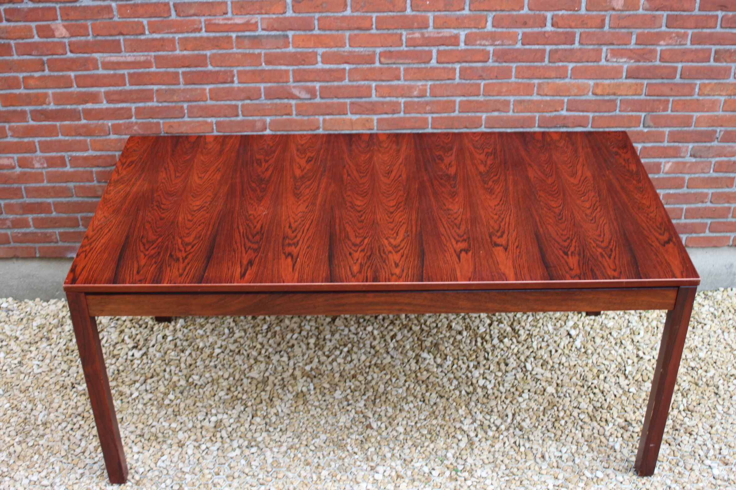 Table à manger extensible en palissandre par Alfred Hendrickx pour Belform, Belgique années 1960.