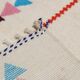 Large handmade colourful rug, 285 x 200 cm - G1028