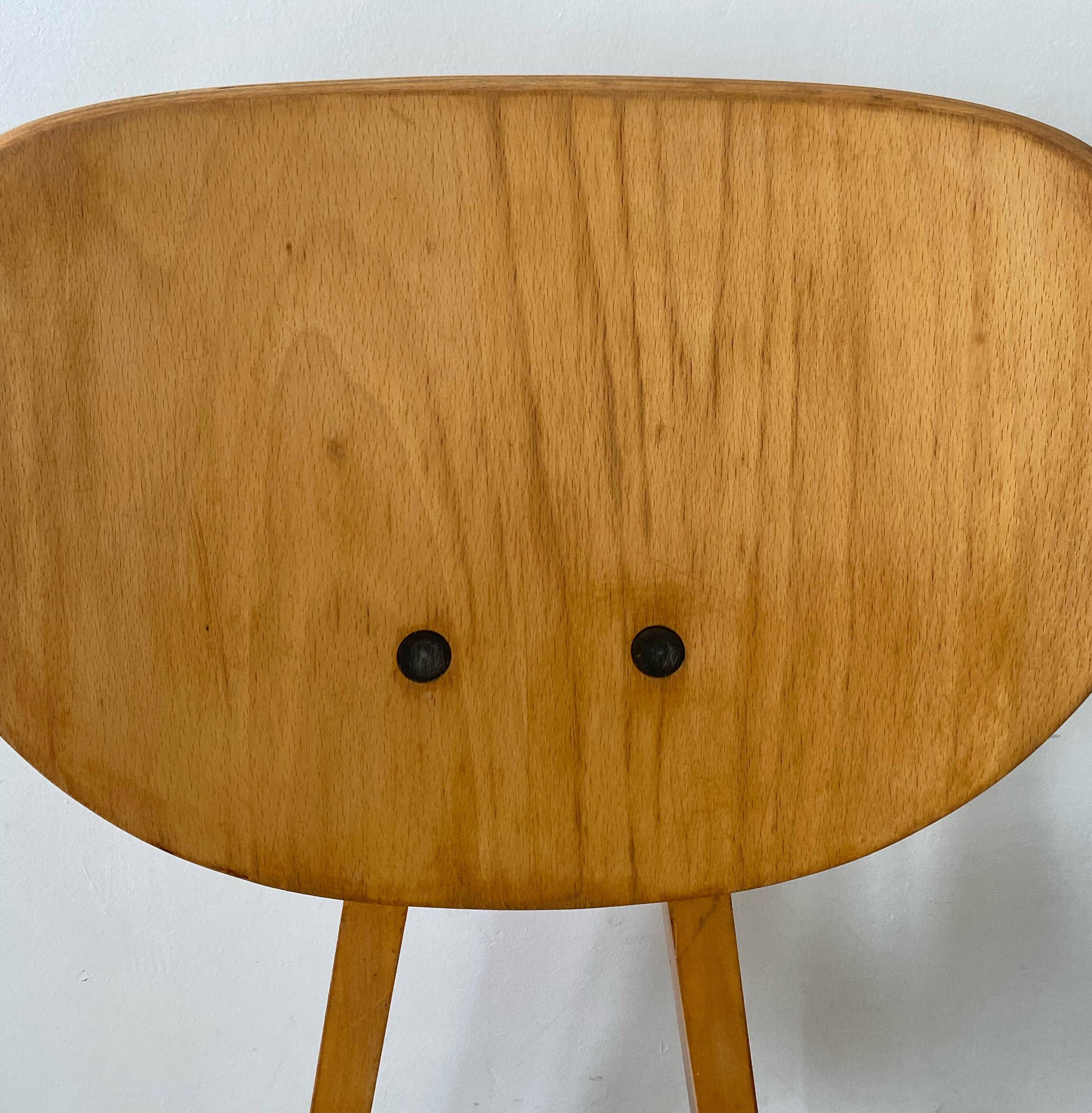 Junzo sakakura chair / n. 3221 / vintage