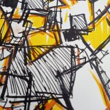 Abstraction Espace fuyant- unique work
