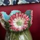 Art Nouveau planter and vase