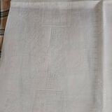 11 antique linen napkins