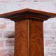 Art Deco Pedestal in Spruce and Oak, 1920s