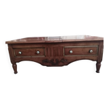 Solid cherry bar coffee table