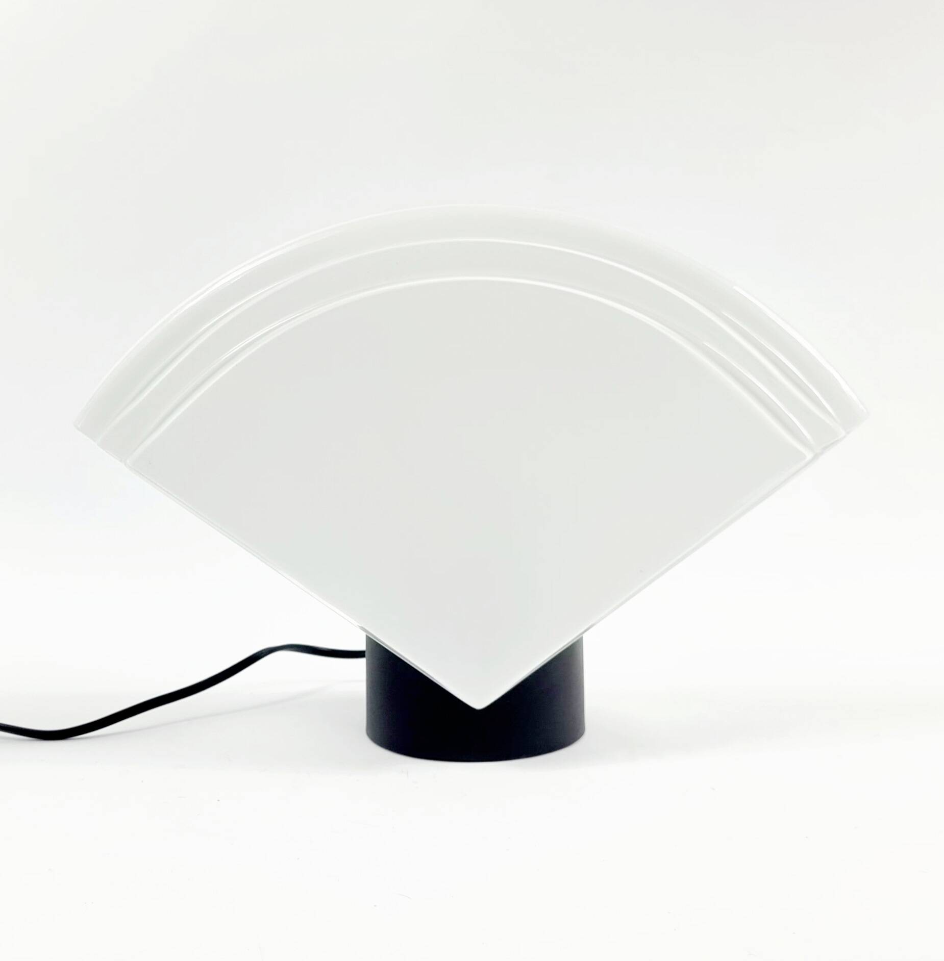 Murano glass table lamp from av mazzega, italy, 1970s