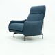 Saporiti Italia prototype lounge chair from the 1980s