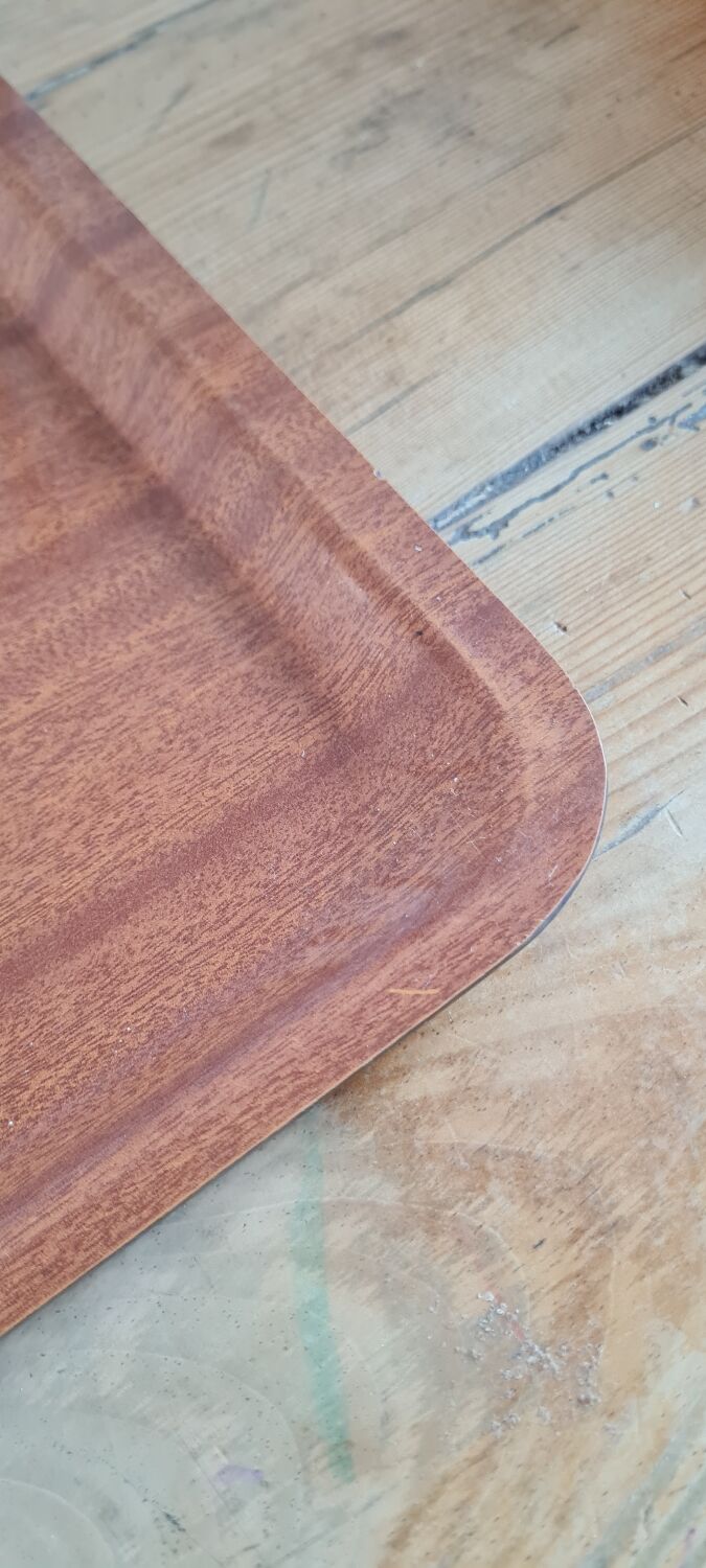 Platex fiberglass tray