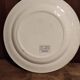 French vintage large serving plate, R. Lafitte, Terre de Fer, Salins