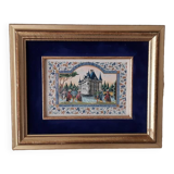 Miniature of the castle of Azay-le-Rideau by Lucy Boucher.