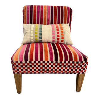 Art Deco armchair redone