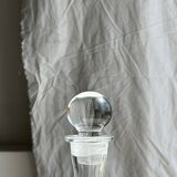 Flared decanter with round cap