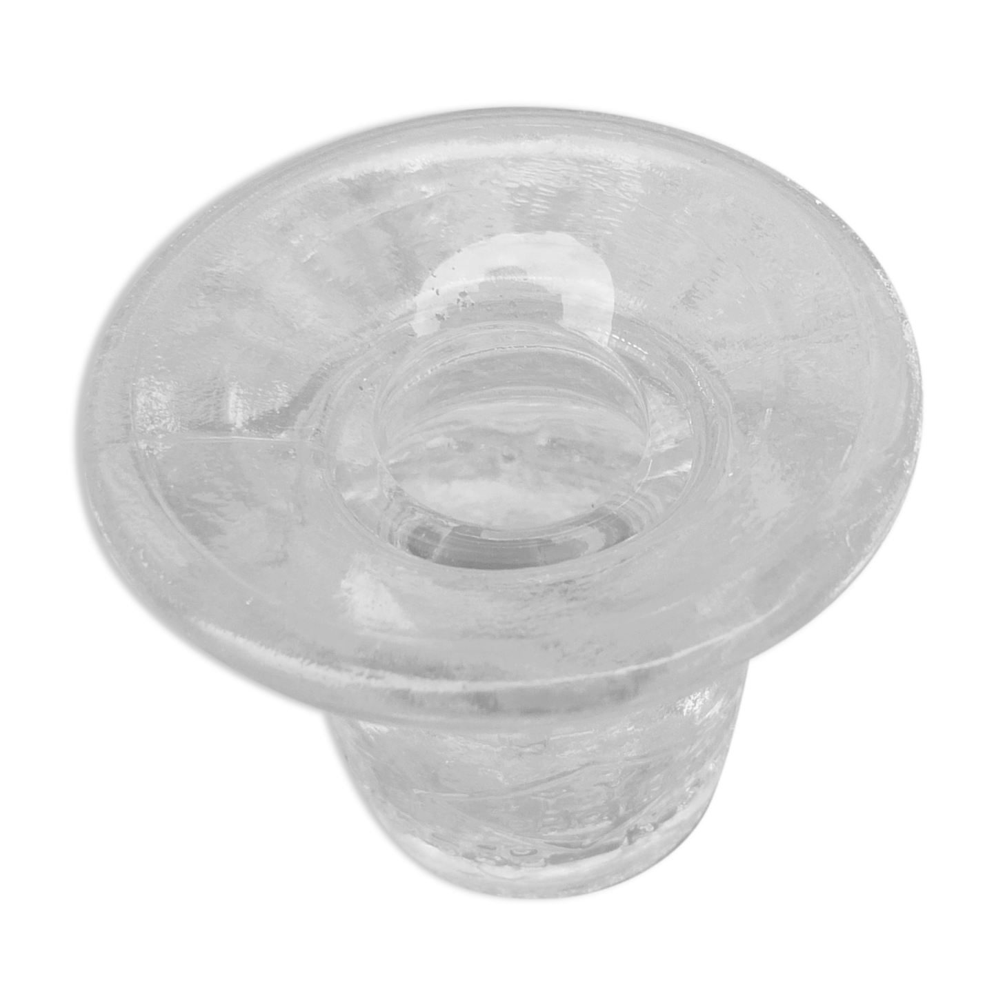 Ancier glass school inkwell