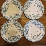 Longwy daisy plates
