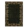 Hand-knotted anatolian antique 1970s 213 cm x 298 cm black wool carpet