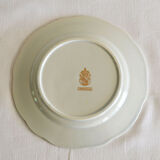 6 dessert plates lunéville model daffodil