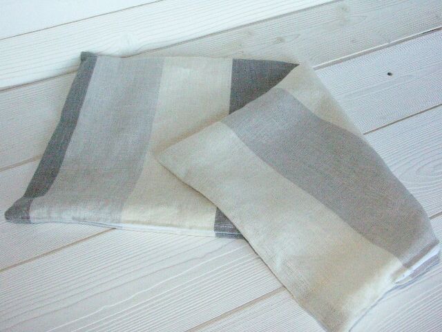 30x60 100% linen cushion cover