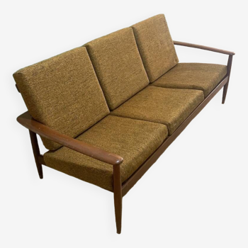 Vintage Scandinavian 3-seater bench 1960