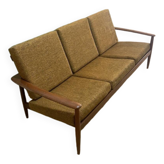 Vintage Scandinavian 3-seater bench 1960