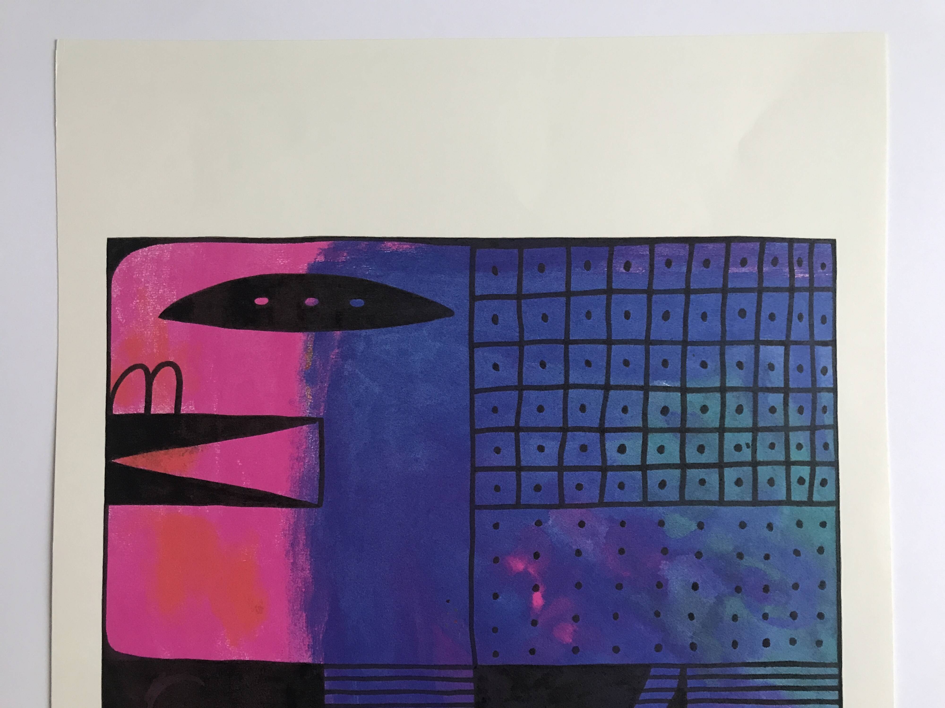 Pierre SZÉKELY, Toothless Dragon, 1989. Laser proof signed in pencil