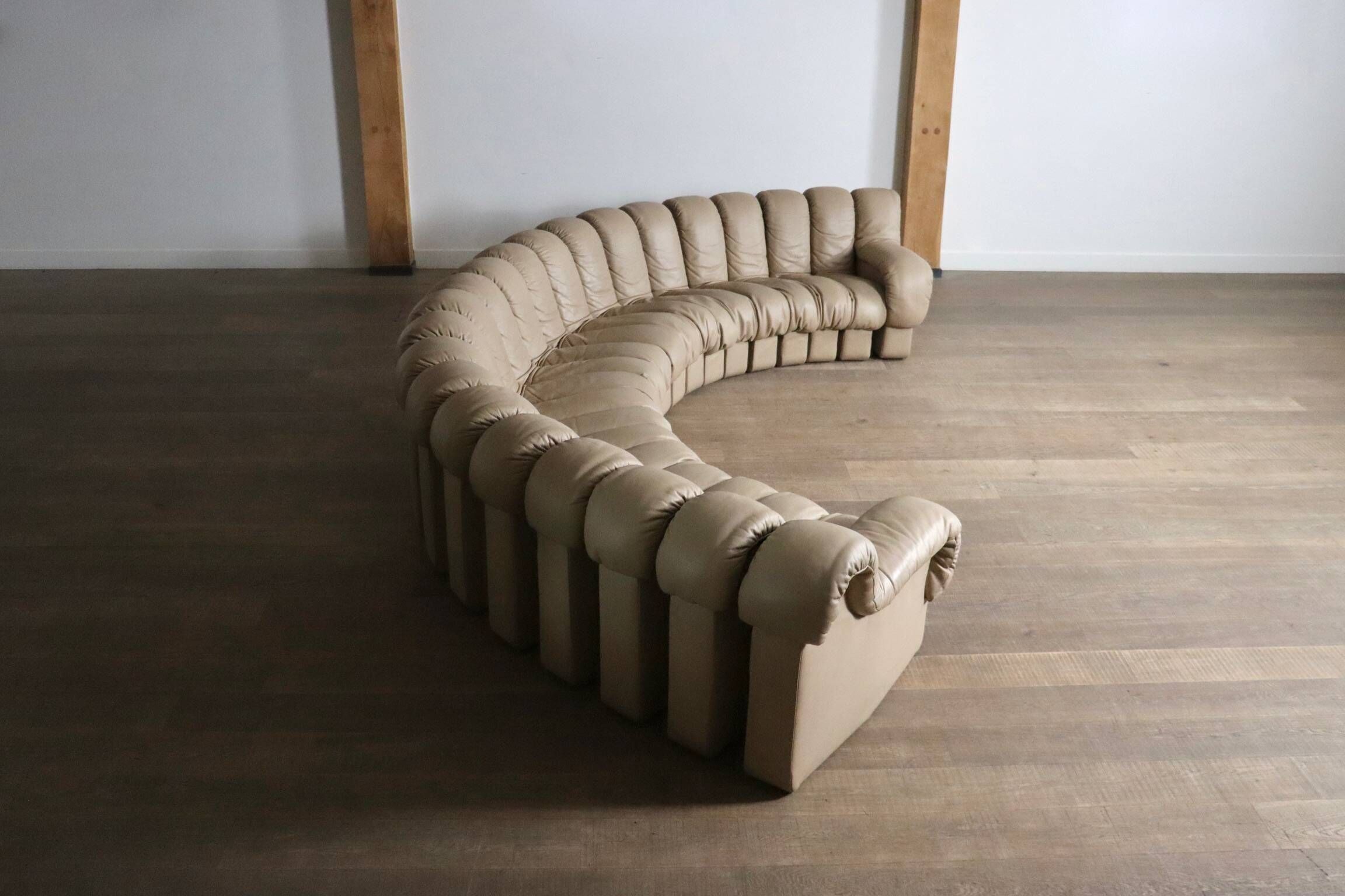 De Sede DS 600 “Non-Stop” sectional sofa by Heinz Ulrich, Ueli Berger,1980