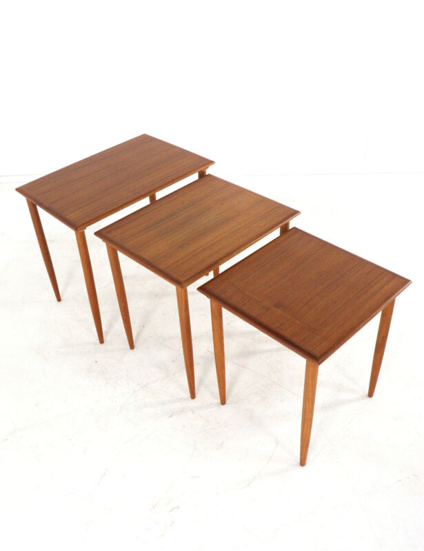 Ensemble de tables gigognes 'Fangel' - design danois