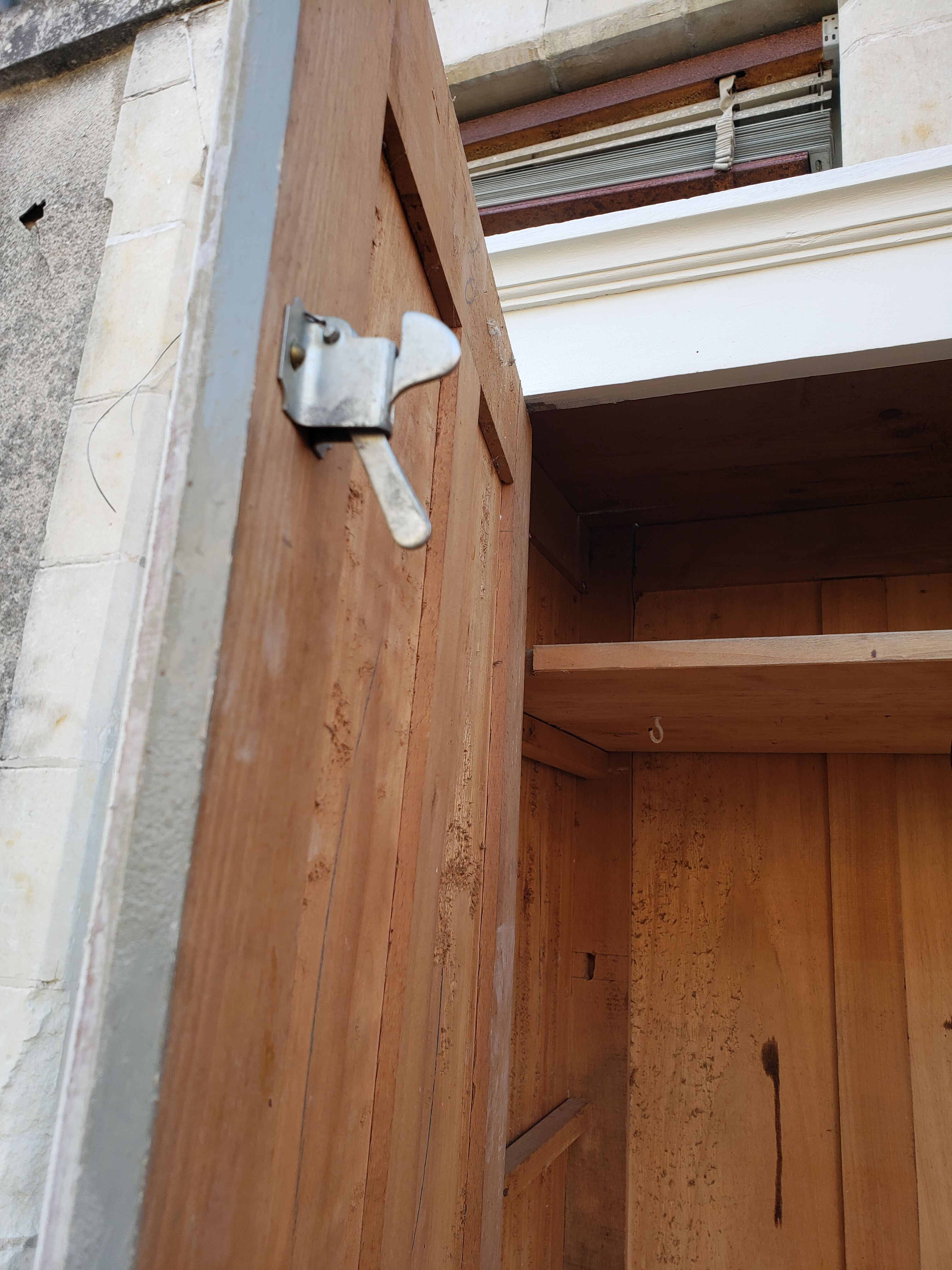 Authentic Parisian off-white wardrobe