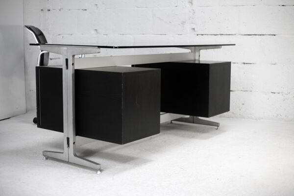 Bureau double caissons d'Etienne Fermigier édité par JFR 1970