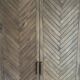 Armoire 2 portes en pin massif