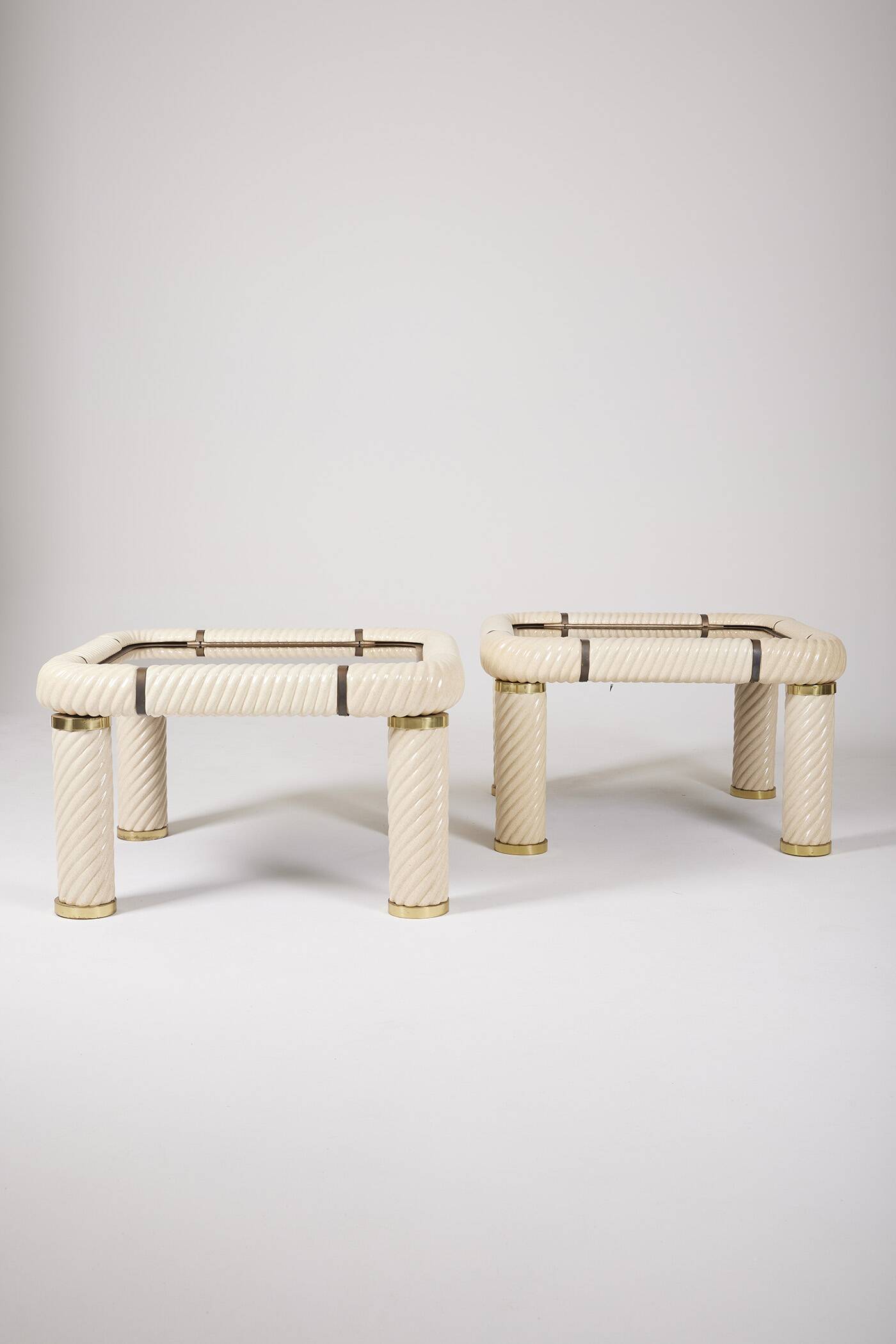 Tommaso Barbi ceramic coffee table, 1960s
