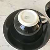 Duo of lunches Digoin Sarreguemines 50s