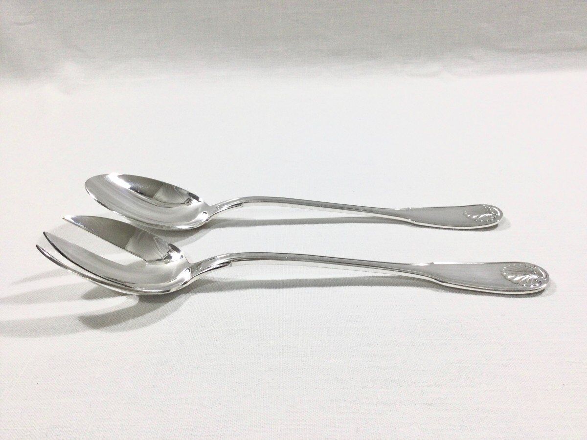 Christofle - cutlery with salad model vendôme