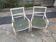 Pair of Louis XVI style armchairs