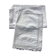 Pair of pillowcases edge hooked hand fine cotton