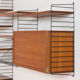 String wall unit from 1964 by Strinning, Sweden