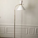 Diabolo floor lamp in brass 1955 - Ghelfi & Perrin edition