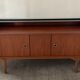 Scandinavian teak row from the 60s
