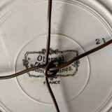 Obernai plate by henri loux sarreguemines earthenware factory