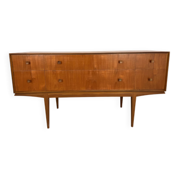 Unique sideboard from the 1960s in very good restored condition.