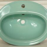 Vintage mint green sink