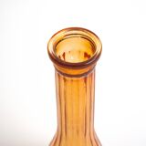 Praticality orange glass vase / made in France / 60s