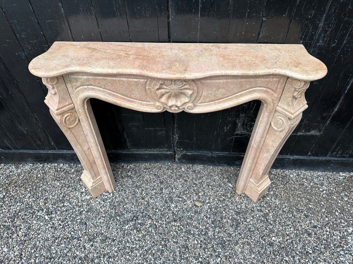Louis XV style fireplace circa 1980