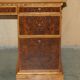 David Linley Burr walnut chest of drawers for light restoration.