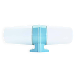 Large Scandinavian Modern Opaline Glass and Porcelain Wall Light by IFÖ, 1960s